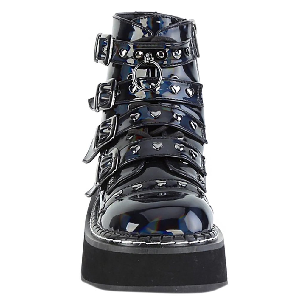 Bite Me Platform Boots - Picture 2 of 4